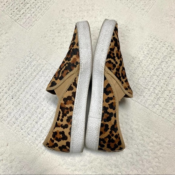 CORSO COMO size 8.5 animal slip on leopard Flats sneakers FS - Picture 2 of 10